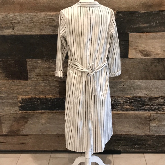 The Lady and the Sailor Long Belted Coat - Picture 3 of 7